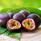Purple Passionfruit Fruit Plant
